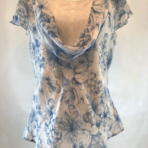 Two piece blouse with camisole